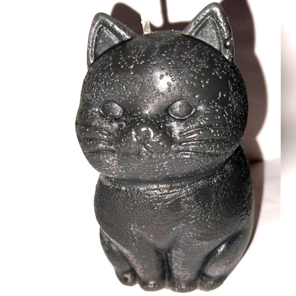 Hand crafted limited edition black candle from our Cat Lady candle collection